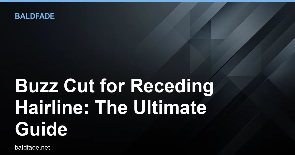Buzz Cut for Receding Hairline: The Ultimate Guide