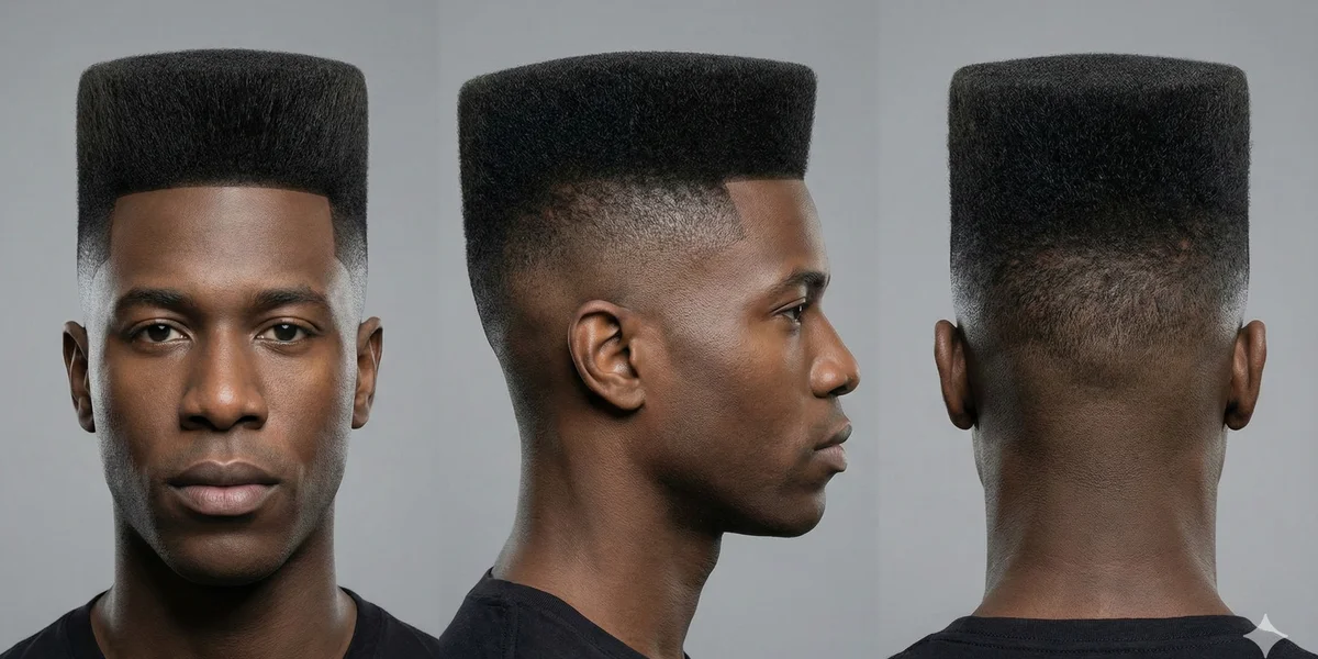 Fade to Flat Top - Multi-angle view